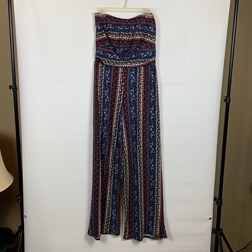 Persaya strapless boho chic elephant romper, Medium